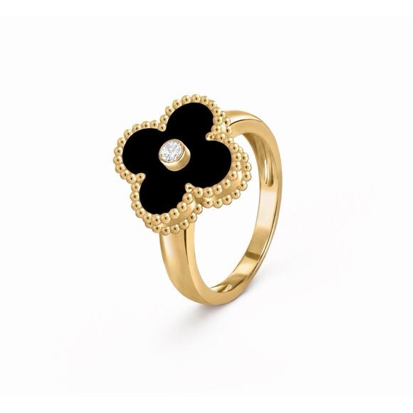 Van cleef style Alhambra ring - Picture 3 of 3
